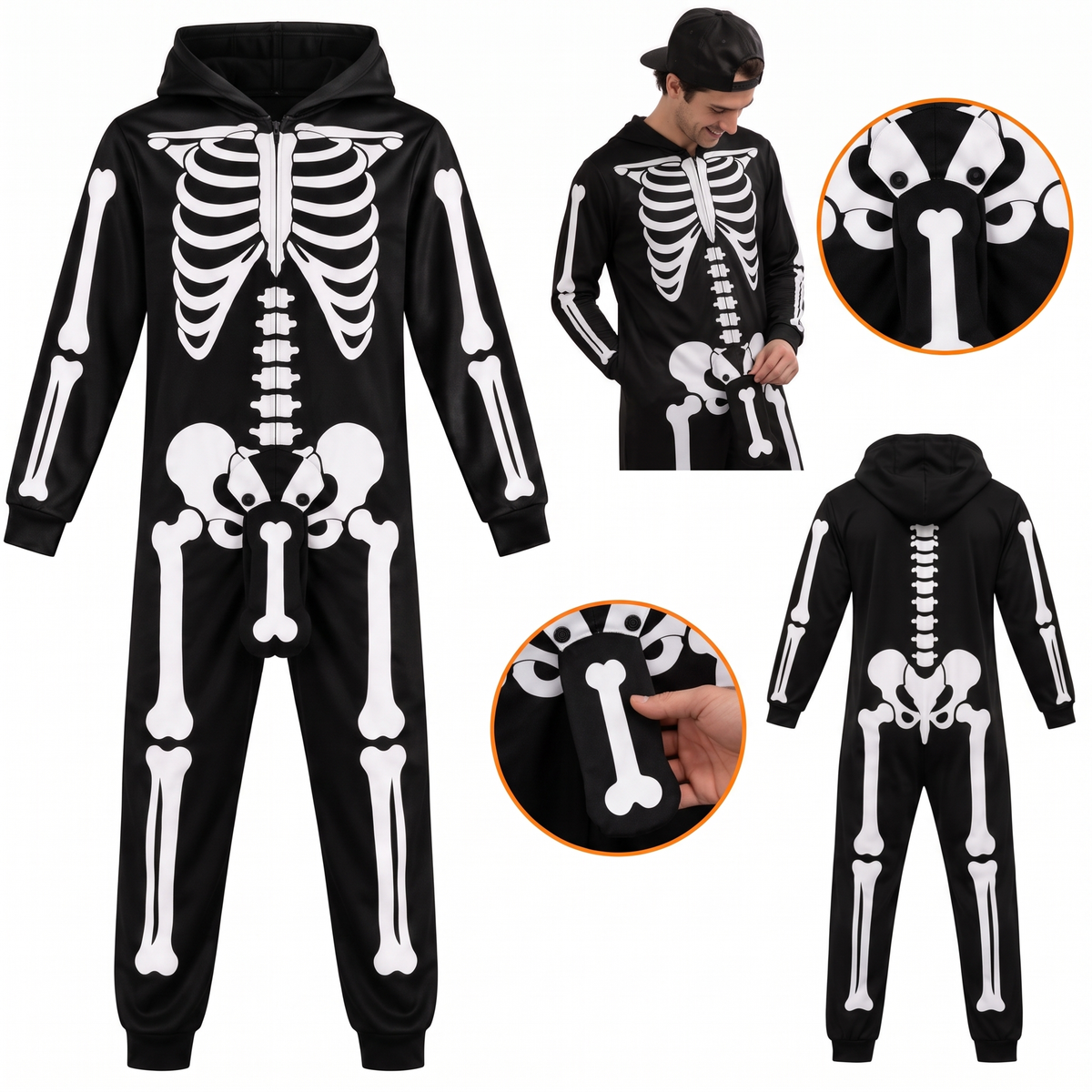 BoneZone™ Skeleton Costume